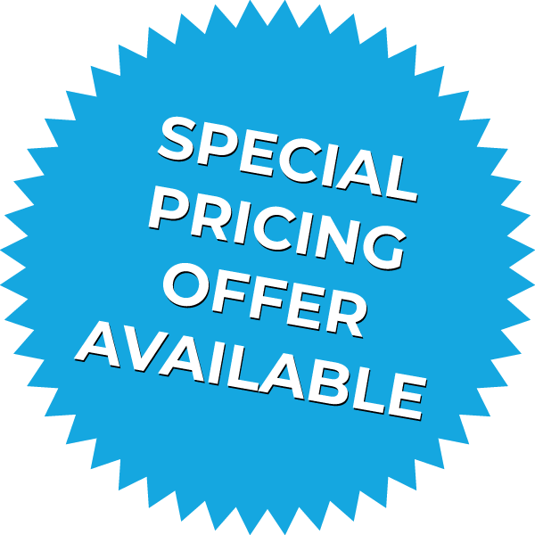 Special Pricing Offer Available